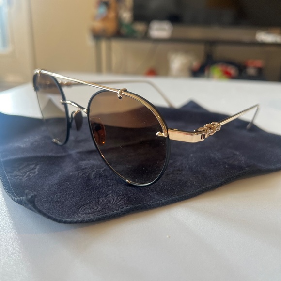 Chrome hearts oralgami unisex sunglasses - Excellent Condition - Authentic - Picture 2 of 12
